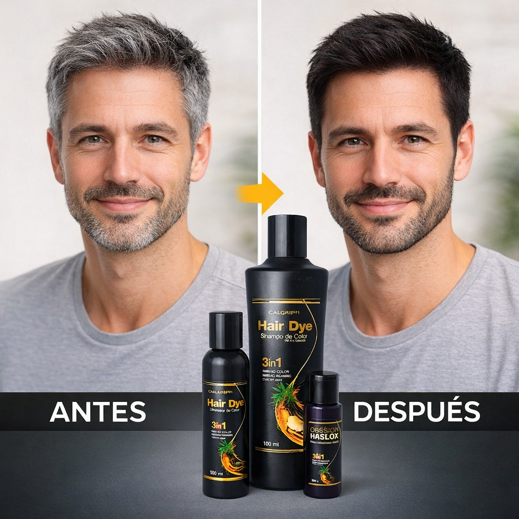 Shampoo Cubre canas "Hair Dye" Multicolor